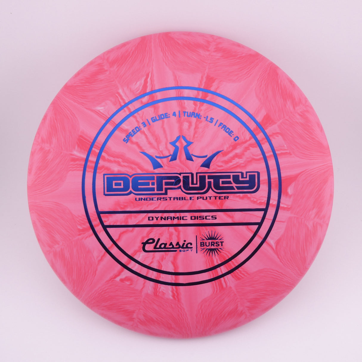 Dynamic Discs Classic Soft Burst Deputy - Putt & Approach Disc