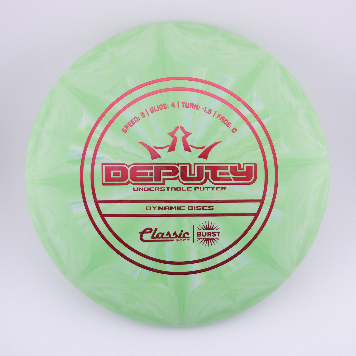 Dynamic Discs Classic Soft Burst Deputy - Putt & Approach Disc