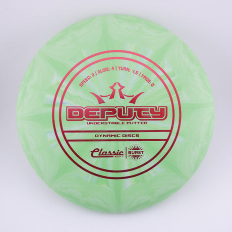 Dynamic Discs Classic Soft Burst Deputy - Putt & Approach Disc