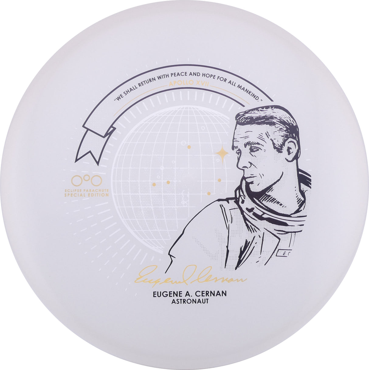 Streamline Eclipse Soft Parachute – Eugene A. Cernan Astronaut Stamp Purple Glow (Top Tier Vault)