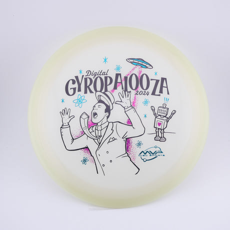 Axiom Eclipse Vanish – Green Rim/Purple Core, 2024 Digital Gyropalooza (Top Tier Vault) - Distance Driver
