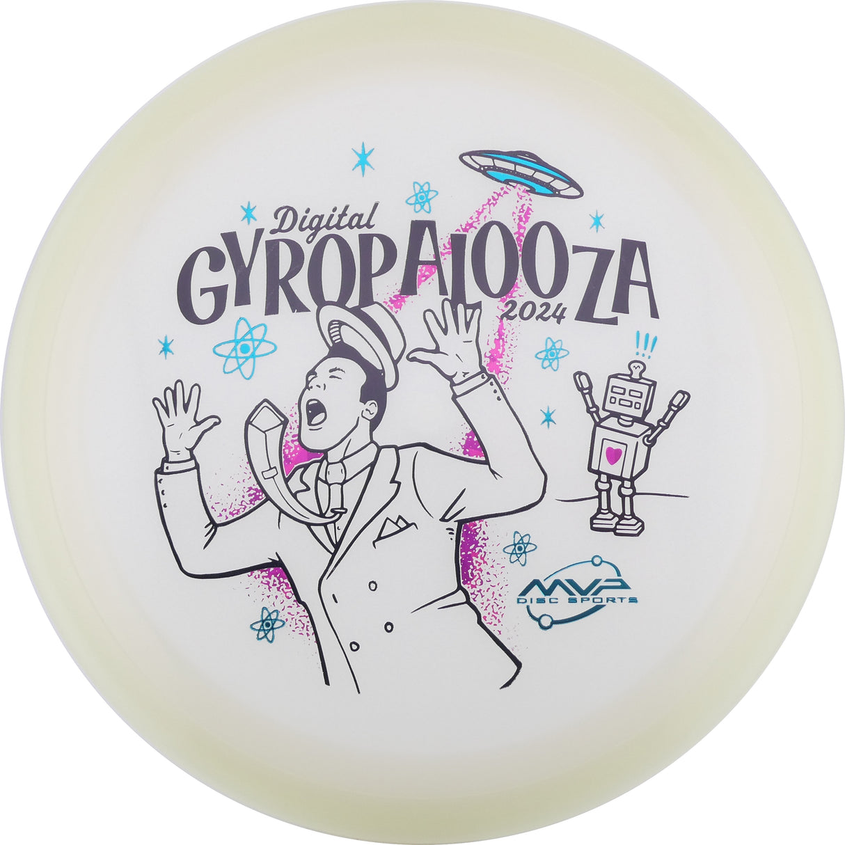 Axiom Eclipse Vanish – Green Rim/Purple Core, 2024 Digital Gyropalooza (Top Tier Vault) - Distance Driver