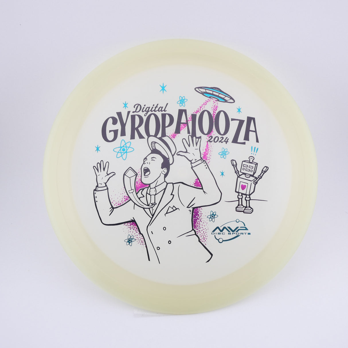 Axiom Eclipse Vanish – Green Rim/Teal Core, 2024 Digital Gyropalooza (Top Tier Vault) - Distance Driver