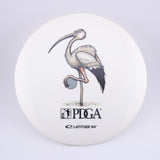 Latitude 64 Fuzion Compass – Full Color PDGA Membership Disc, Sandhill Crane Stamp (Top Tier Vault) - Midrange