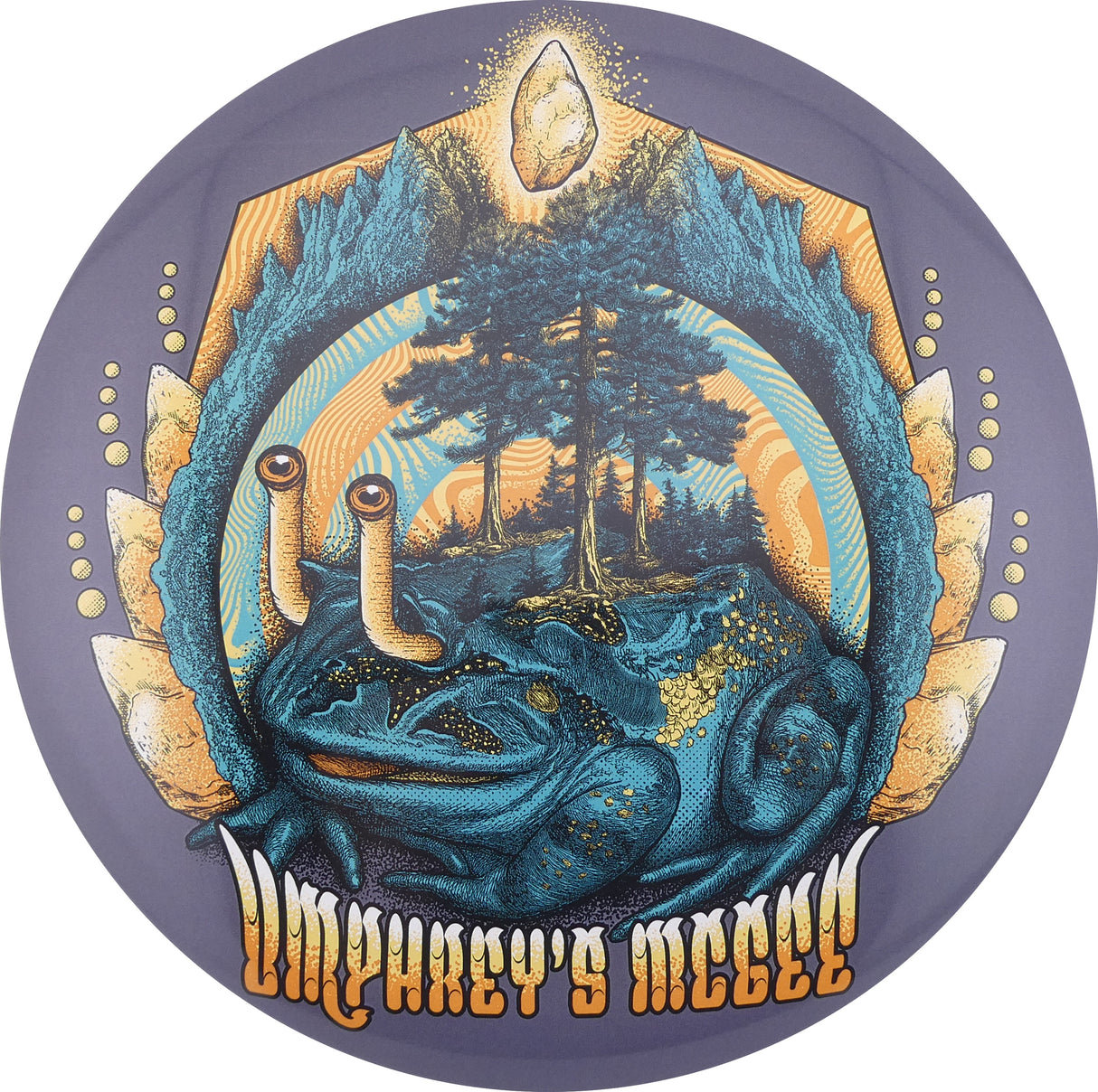 Discraft WBand SuperColor Buzzz – Umphrey's McGee Utopian Toad 177g+