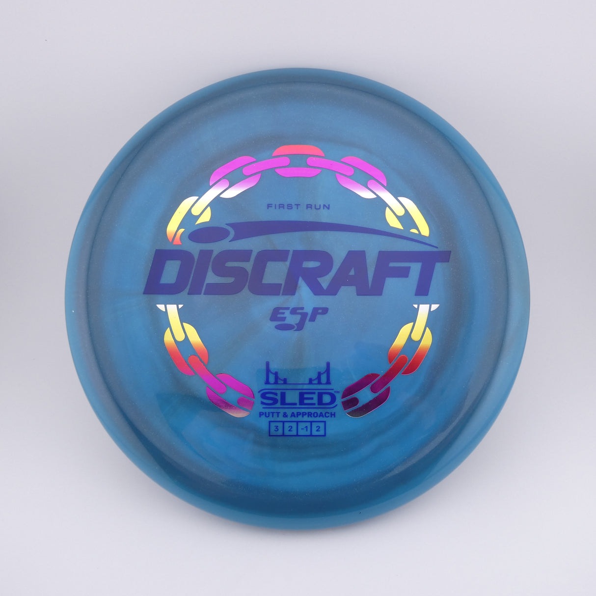 Discraft First Run ESP Swirl Sled 175-176g - Putt & Approach Disc