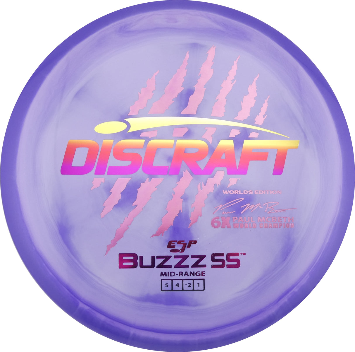 Discraft 2026 Paul McBeth Worlds ESP Buzzz SS