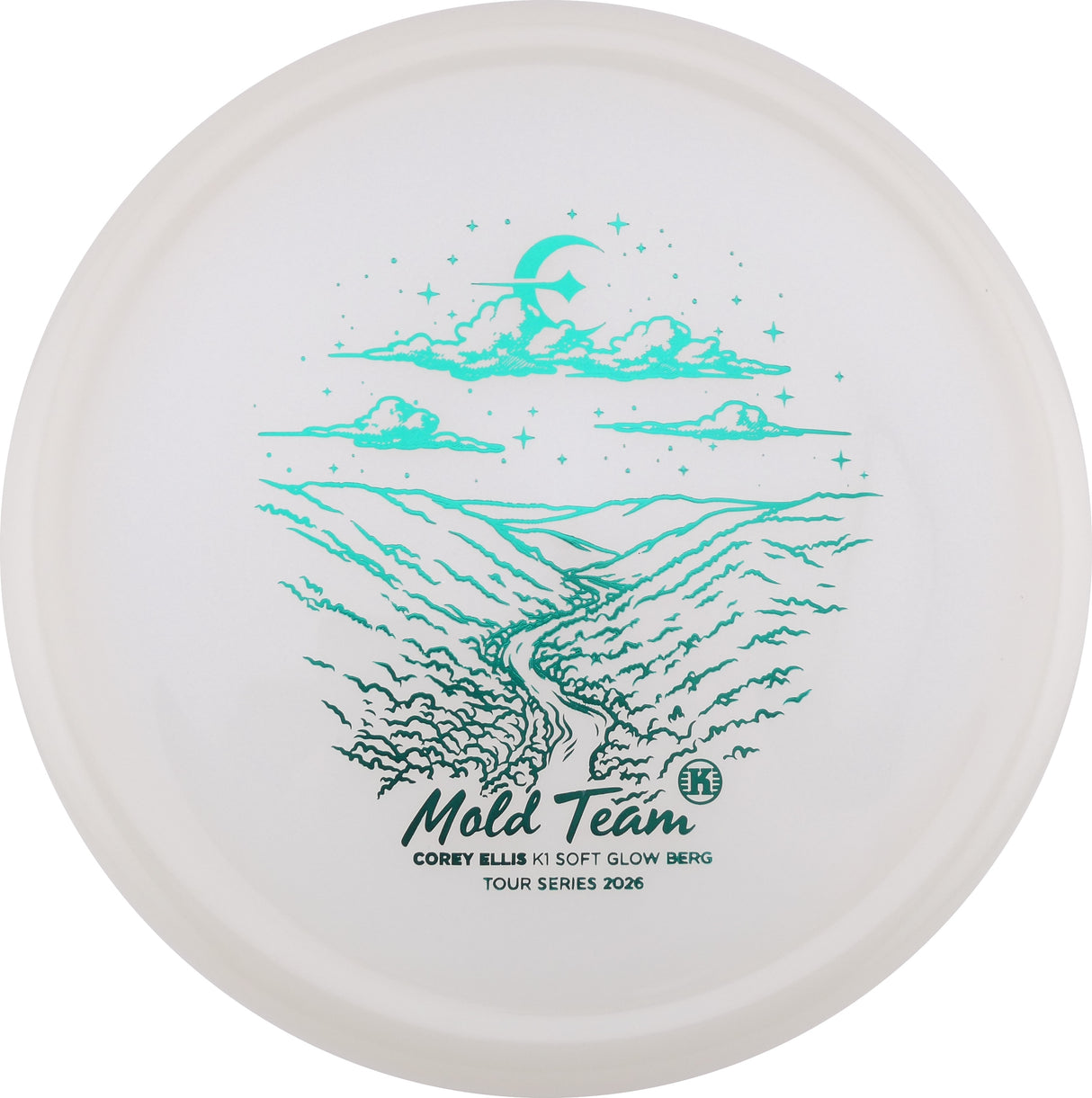 Kastaplast K1 Soft Glow Berg – Corey Ellis Mold Team 2026 173-175g