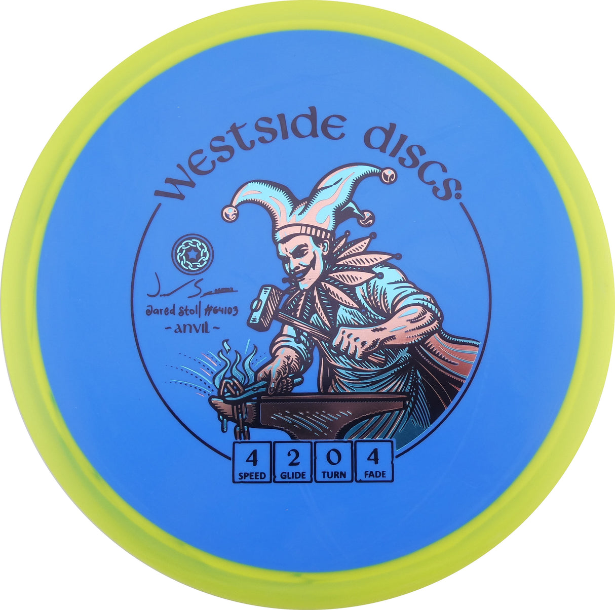 Westside Discs BT Hybrid Orbit Anvil – Jared Stoll Team Series 173-174g