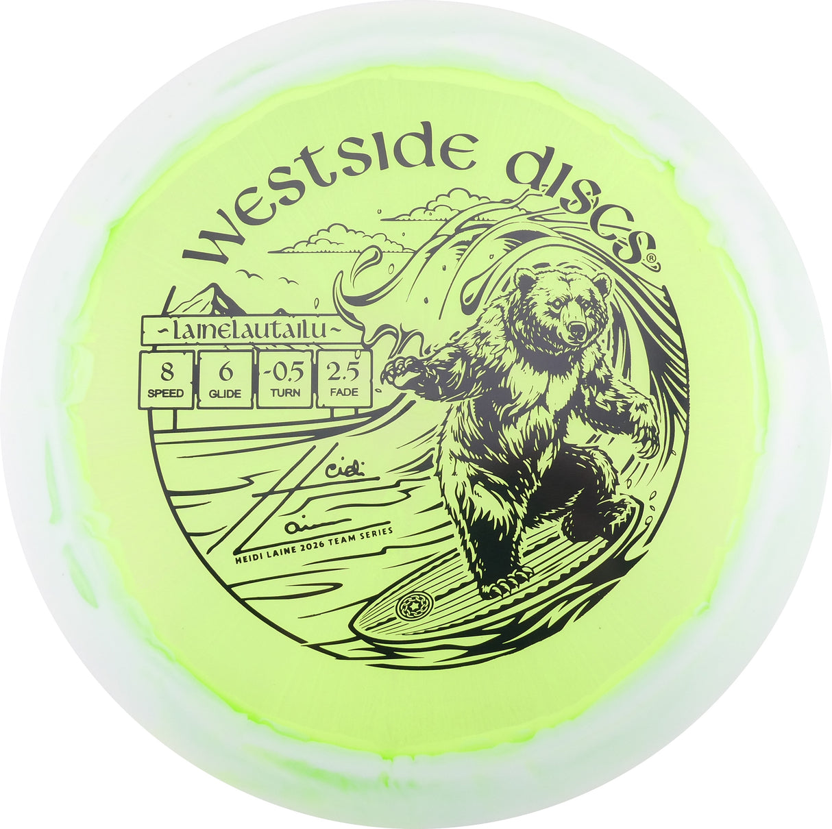 Westside Discs VIP-X Orbit Bear – Heidi Laine Team Series 173-174g