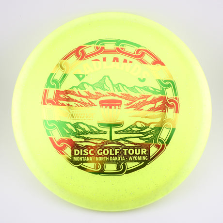 Innova Metal Flake Champion Condor – Badlands Disc Golf Tour Commemorative