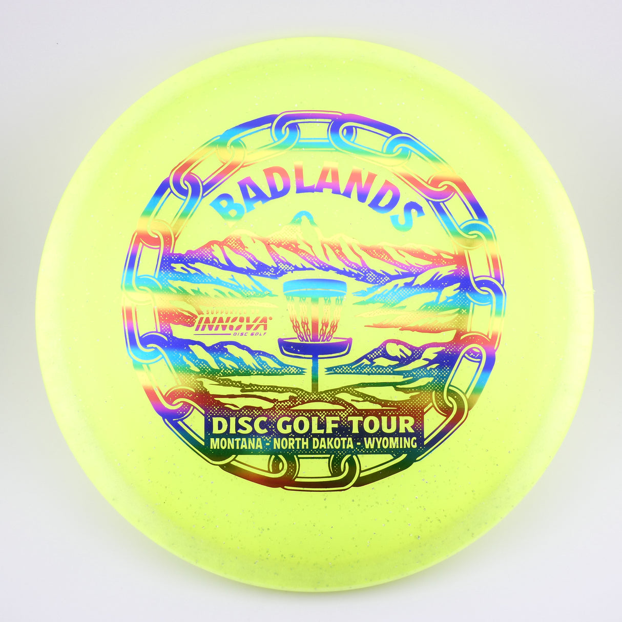 Innova Metal Flake Champion Condor – Badlands Disc Golf Tour Commemorative