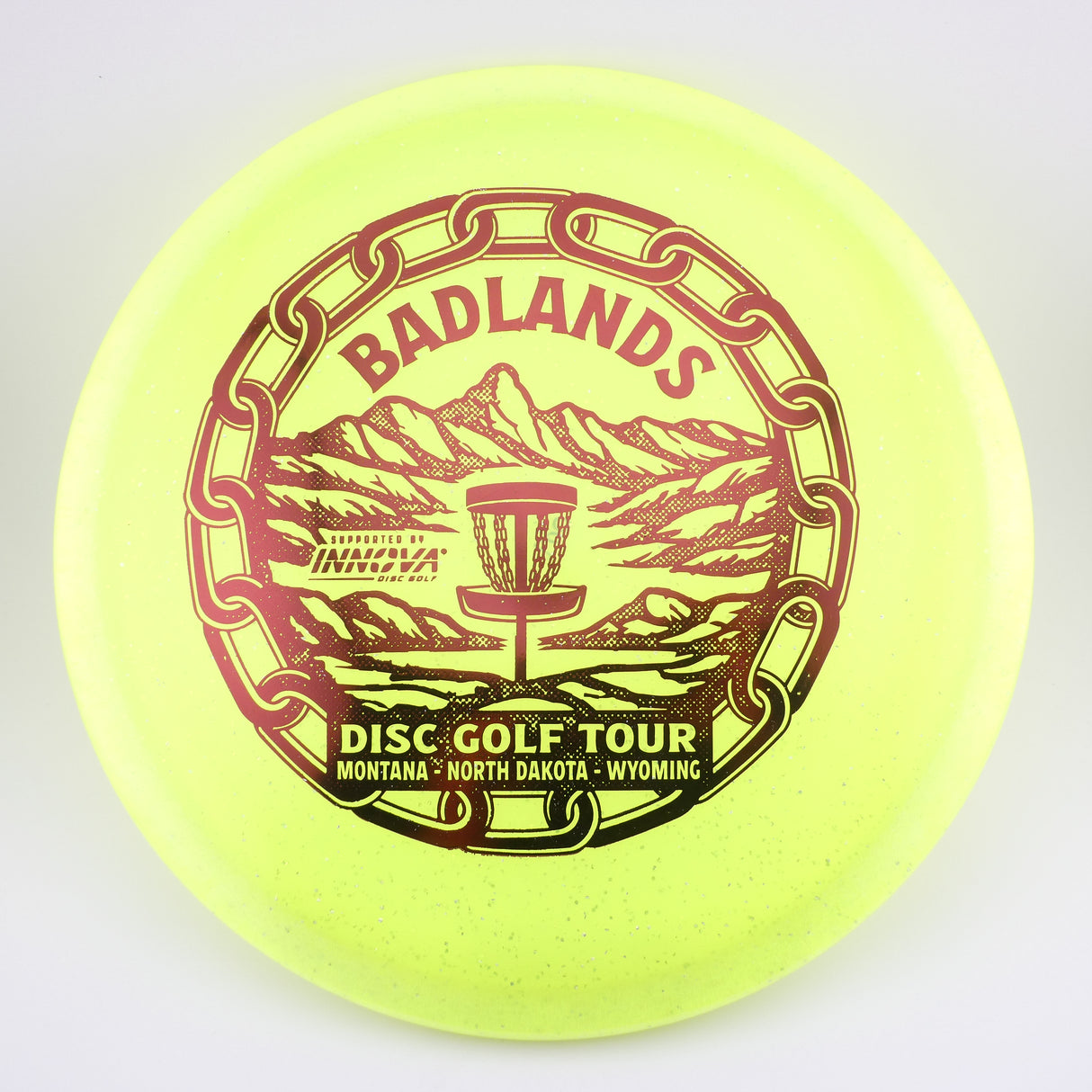 Innova Metal Flake Champion Condor – Badlands Disc Golf Tour Commemorative
