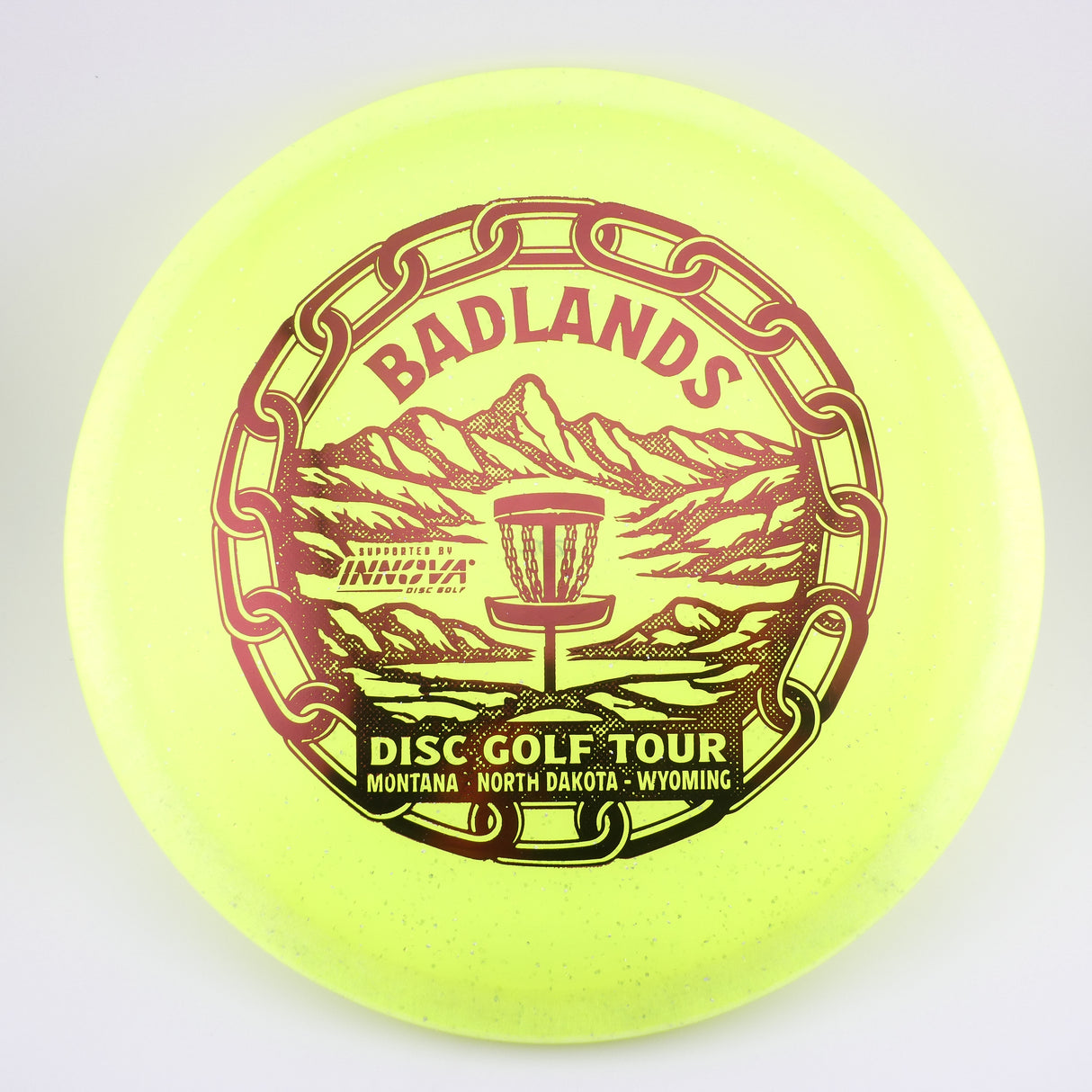 Innova Metal Flake Champion Condor – Badlands Disc Golf Tour Commemorative