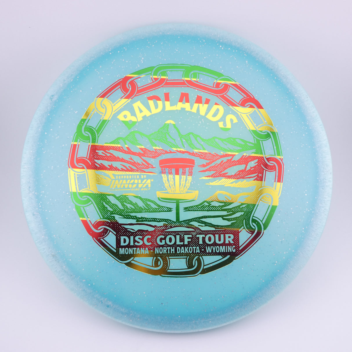 Innova Metal Flake Champion Condor – Badlands Disc Golf Tour Commemorative