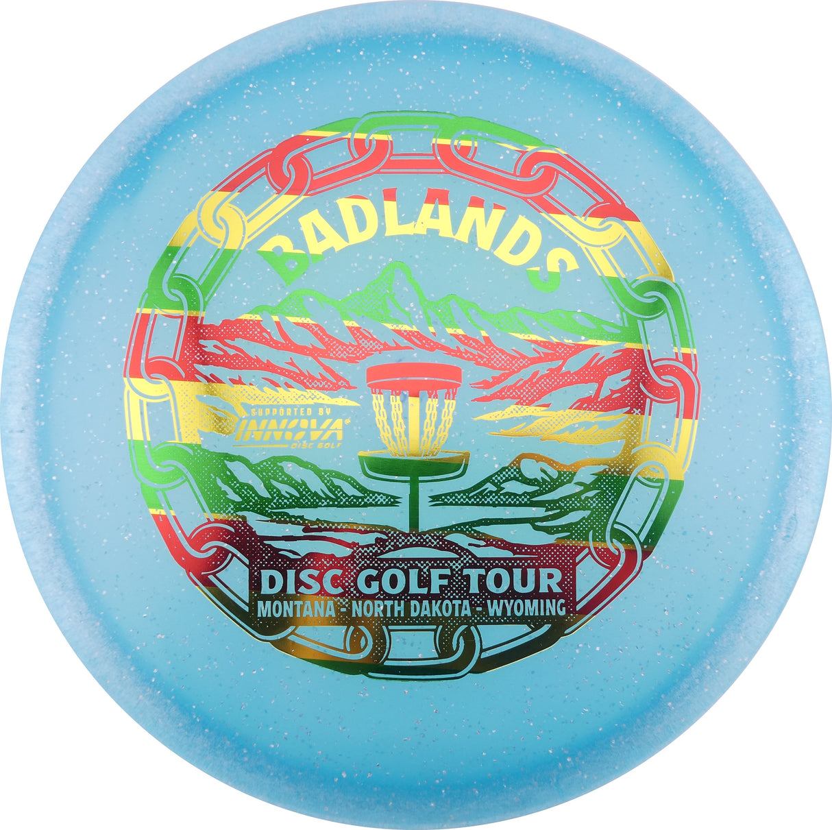 Innova Metal Flake Champion Condor – Badlands Disc Golf Tour Commemorative