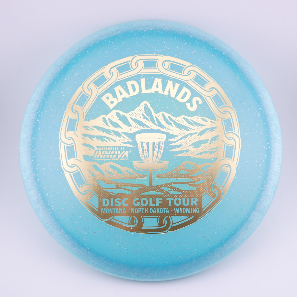 Innova Metal Flake Champion Condor – Badlands Disc Golf Tour Commemorative