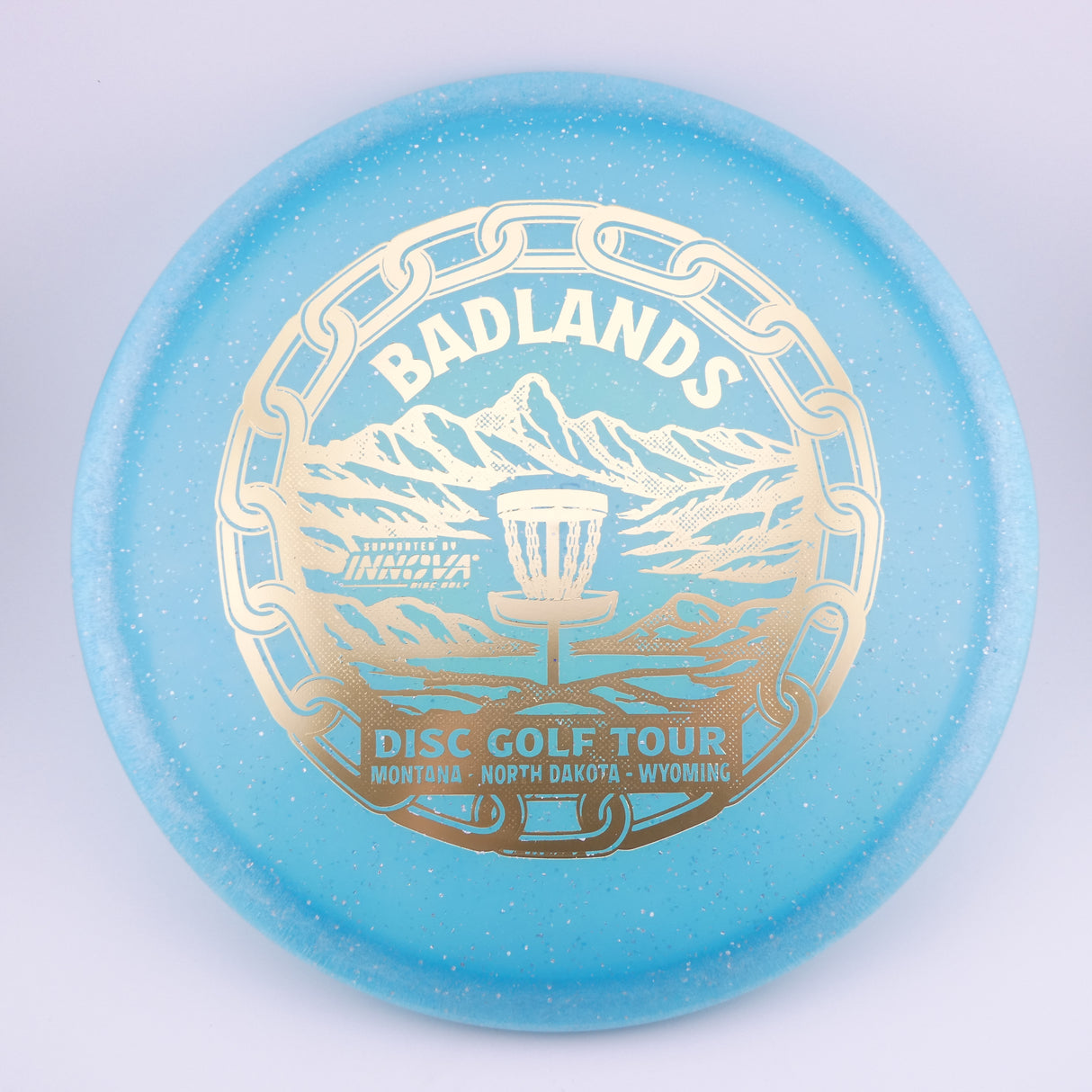 Innova Metal Flake Champion Condor – Badlands Disc Golf Tour Commemorative