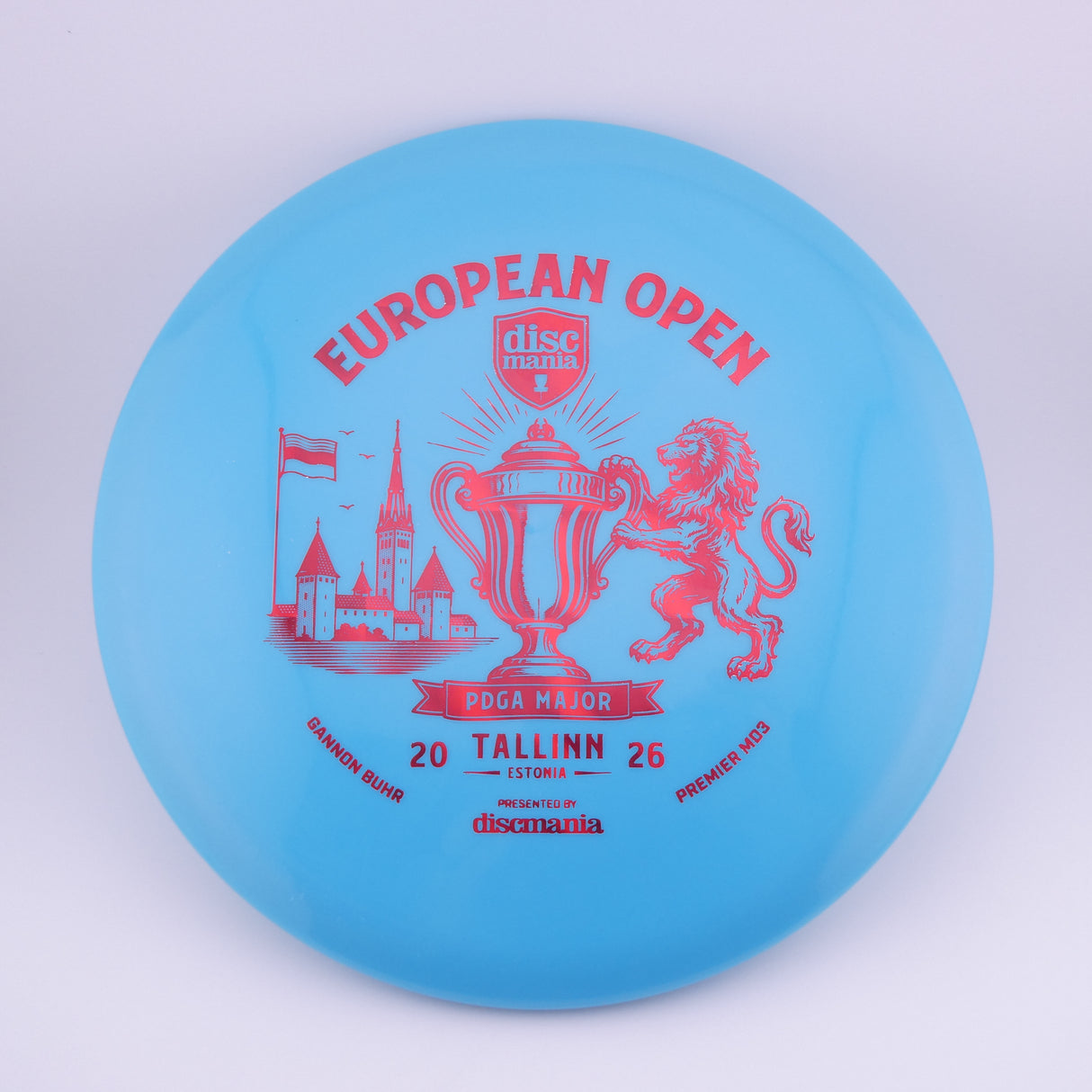 Discmania Gannon Buhr Triumph Series Q-Line Premier MD3 – 2026 European Open 177+g
