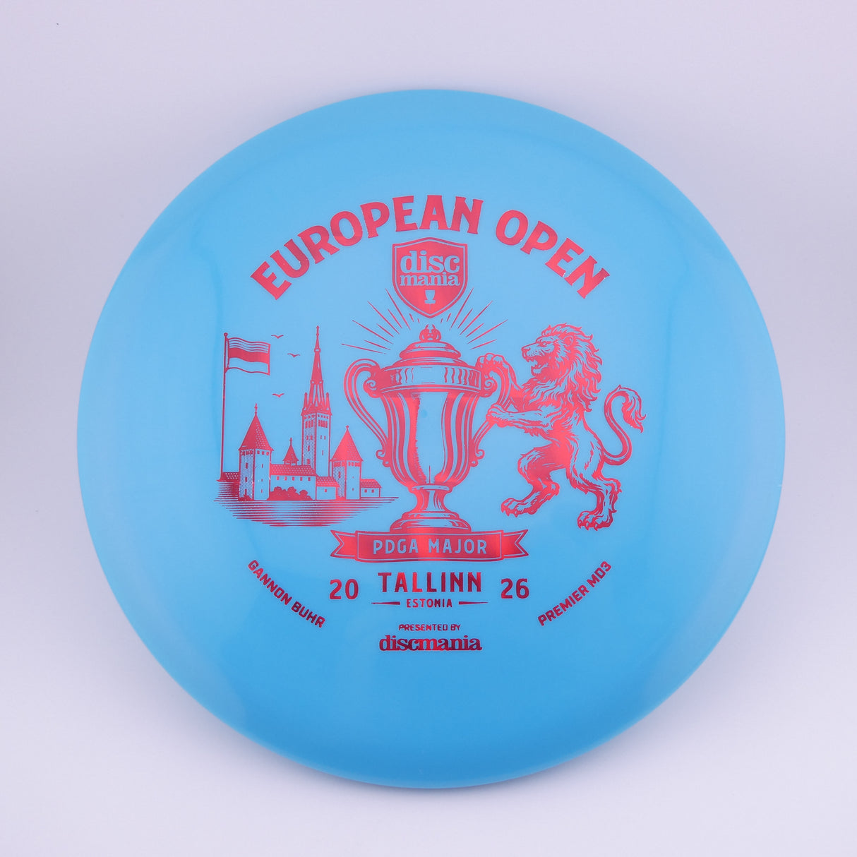 Discmania Gannon Buhr Triumph Series Q-Line Premier MD3 – 2026 European Open 177+g