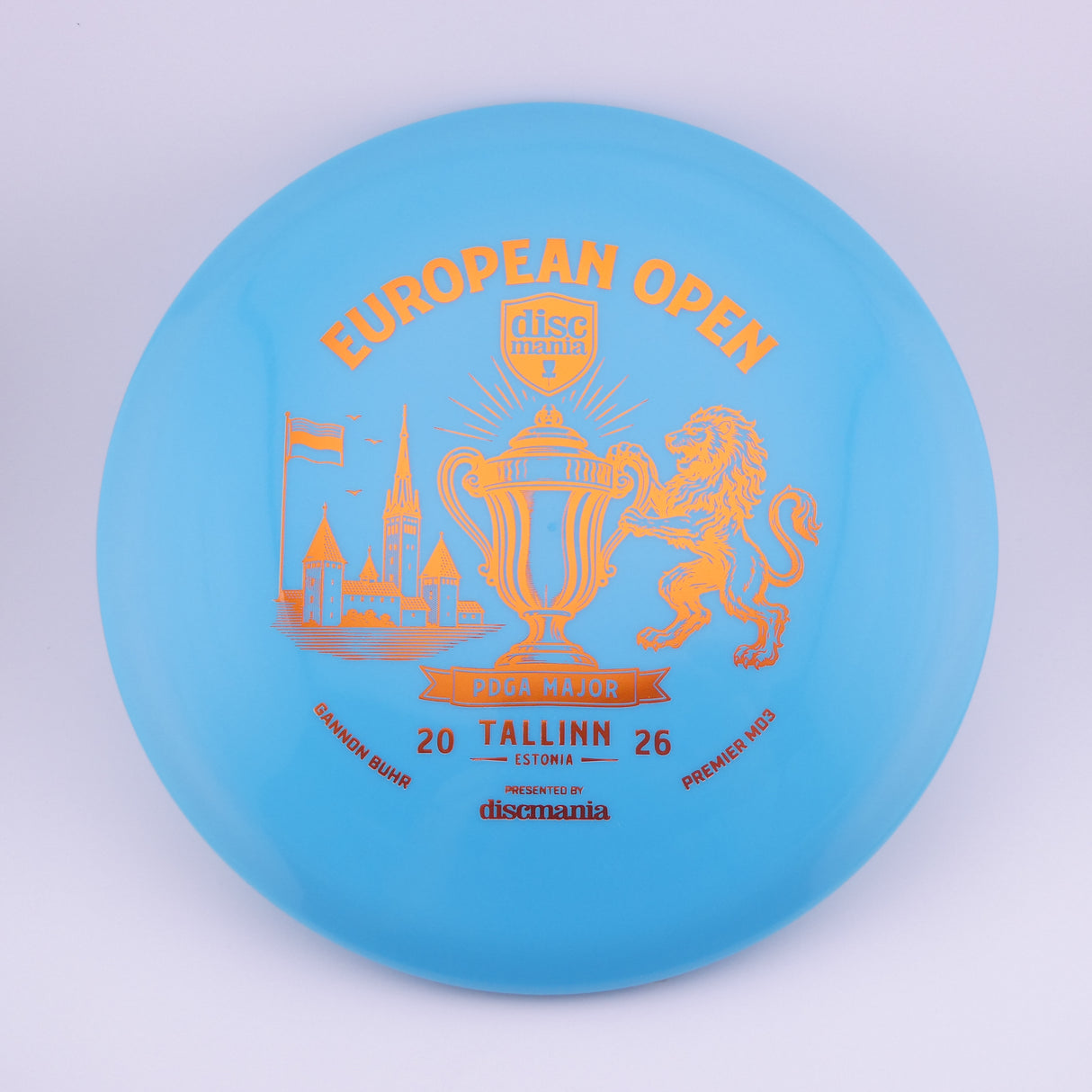 Discmania Gannon Buhr Triumph Series Q-Line Premier MD3 – 2026 European Open 177+g
