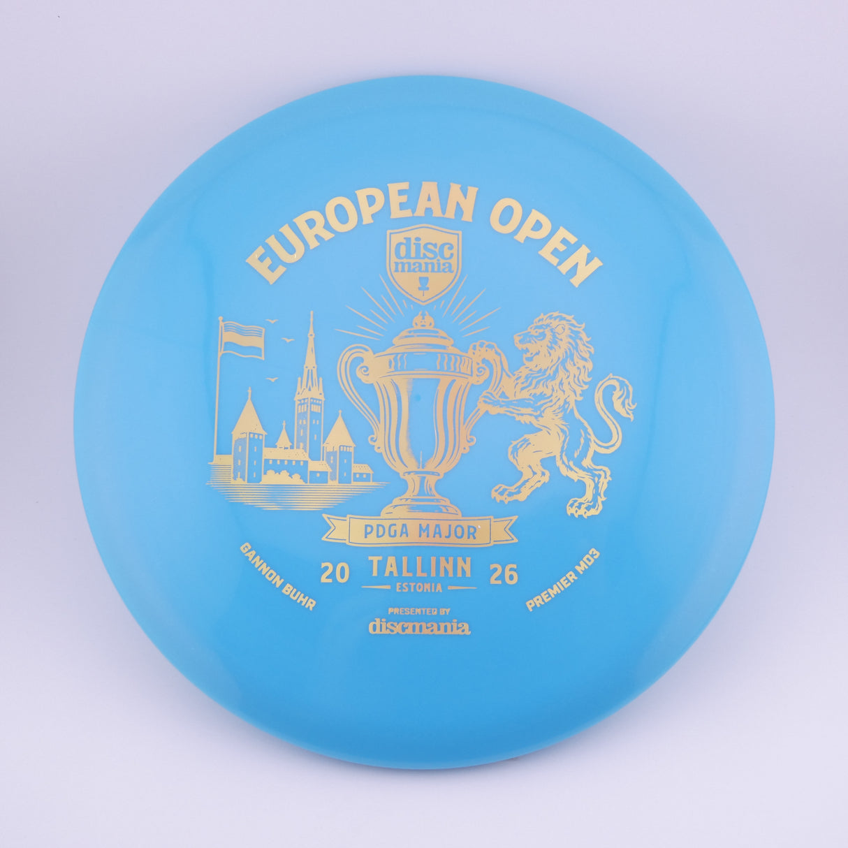 Discmania Gannon Buhr Triumph Series Q-Line Premier MD3 – 2026 European Open 177+g