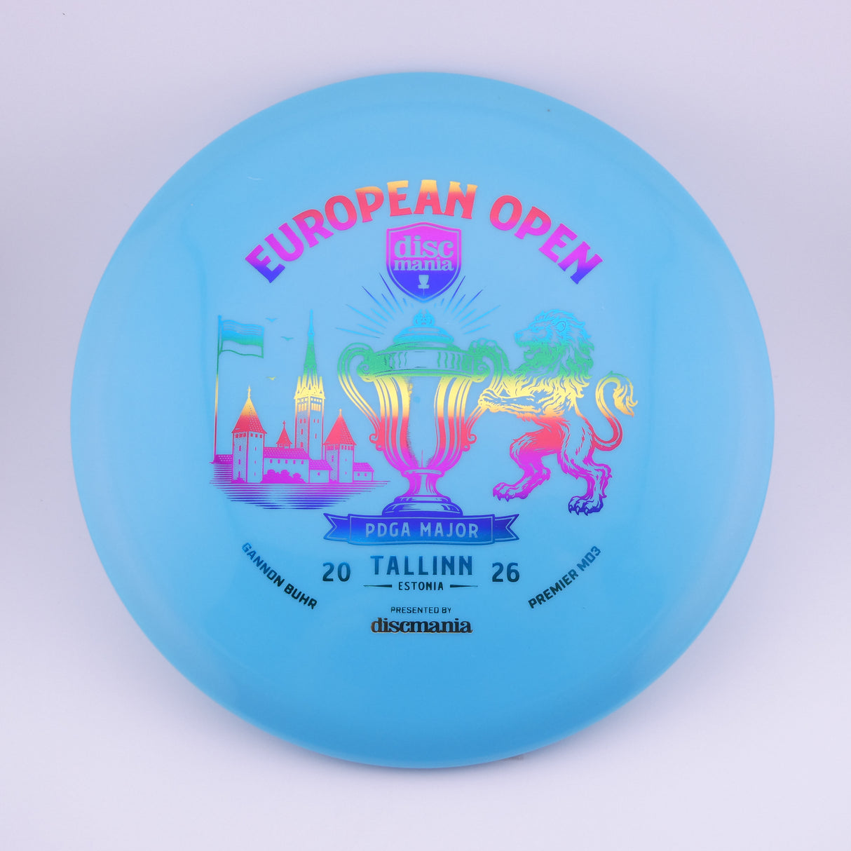 Discmania Gannon Buhr Triumph Series Q-Line Premier MD3 – 2026 European Open 177+g