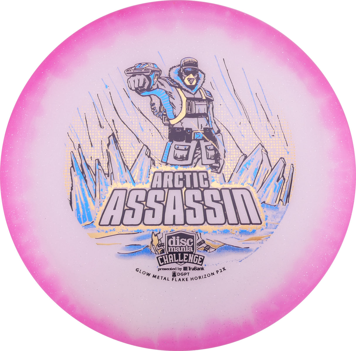 Discmania Metal Flake Horizon C-Line P2x – Arctic Assassin 173-176g