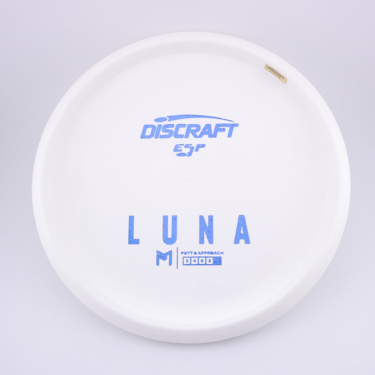 Discraft Paul McBeth White ESP Luna – Bottom Stamp 173-174g