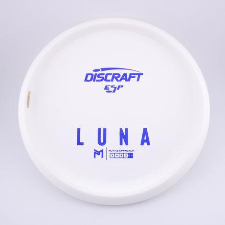 Discraft Paul McBeth White ESP Luna – Bottom Stamp 173-174g