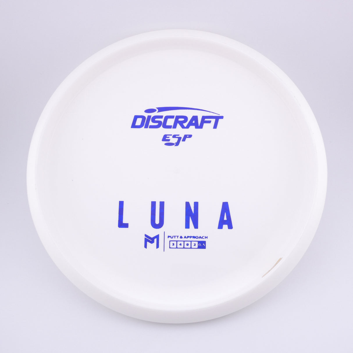 Discraft Paul McBeth White ESP Luna – Bottom Stamp 173-174g