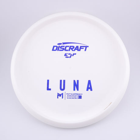 Discraft Paul McBeth White ESP Luna – Bottom Stamp 173-174g