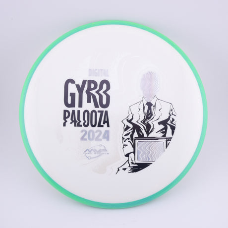 Axiom Neutron Balance – 2024 Gyropalooza Simon Prototype, White/Green Rim 177g (Top Tier Vault)