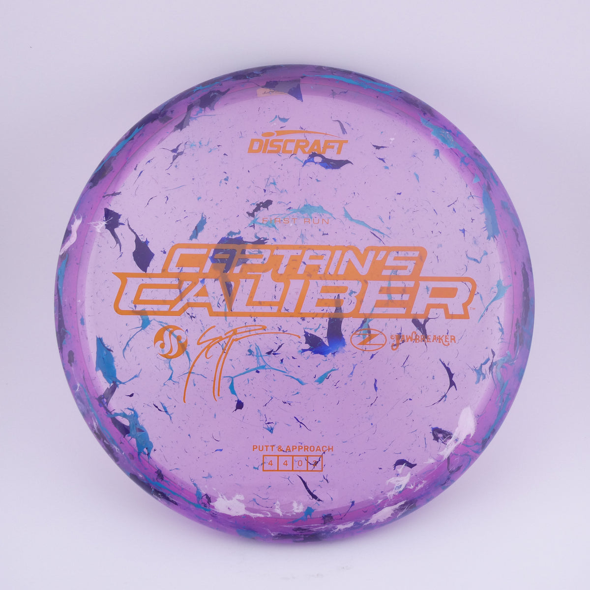 Discraft Seppo Paju First Run Z Jawbreaker Captain’s Caliber 170-176g