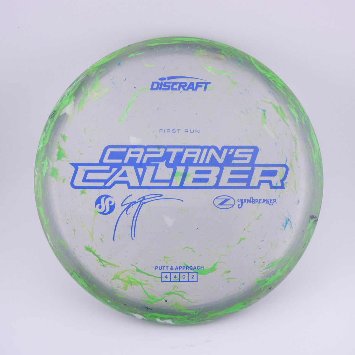 Discraft Seppo Paju First Run Z Jawbreaker Captain’s Caliber 170-176g