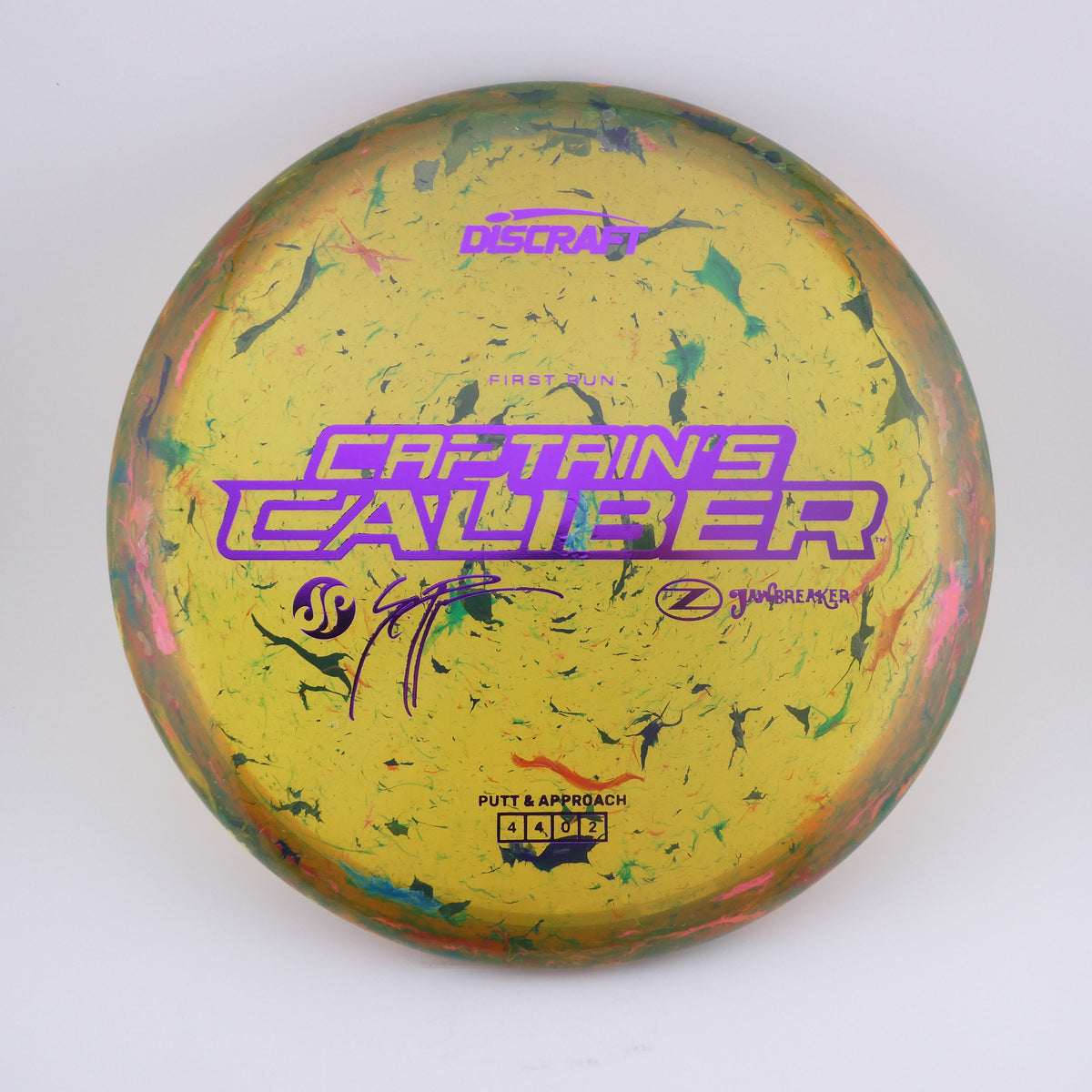 Discraft Seppo Paju First Run Z Jawbreaker Captain’s Caliber 170-176g
