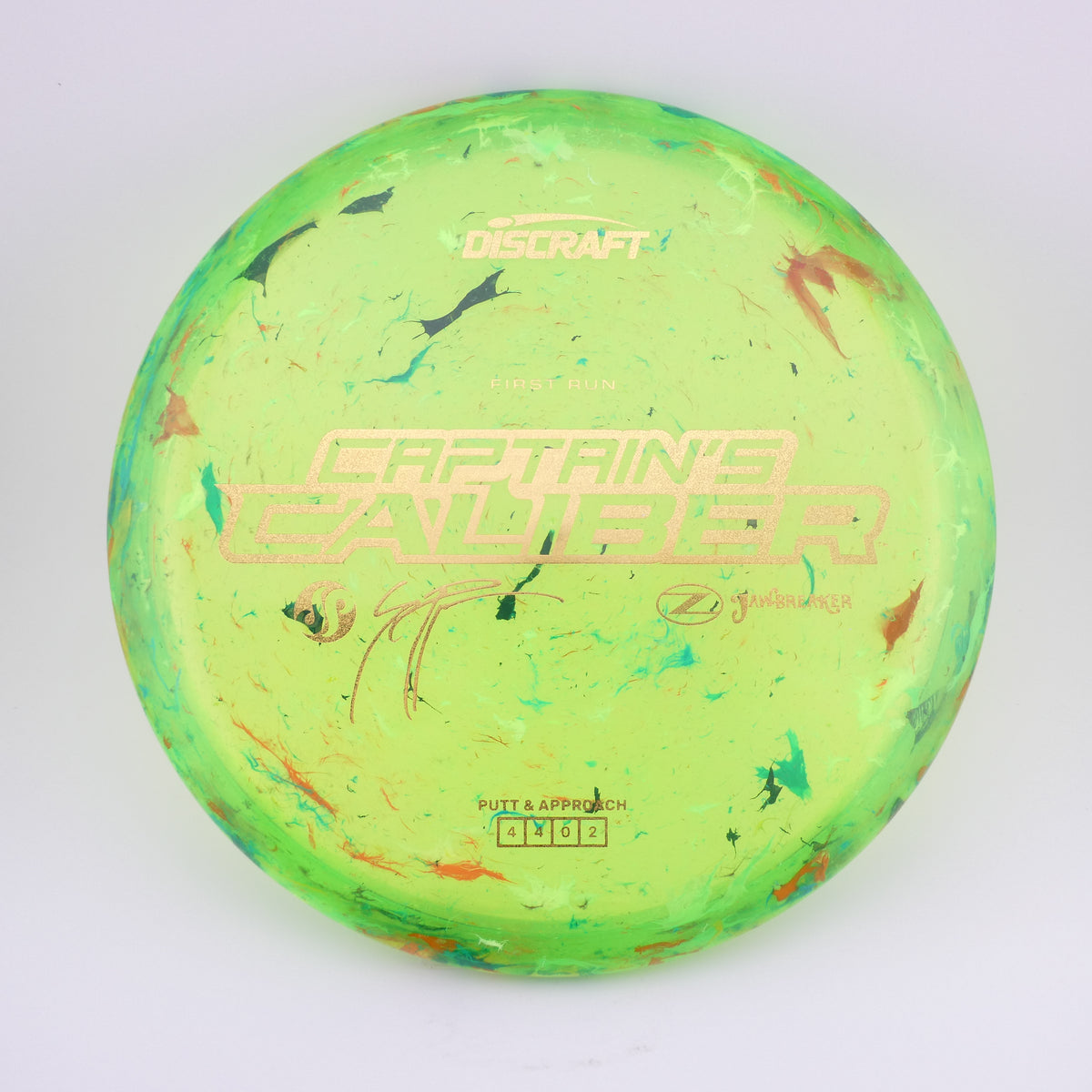 Discraft Seppo Paju First Run Z Jawbreaker Captain’s Caliber 170-176g