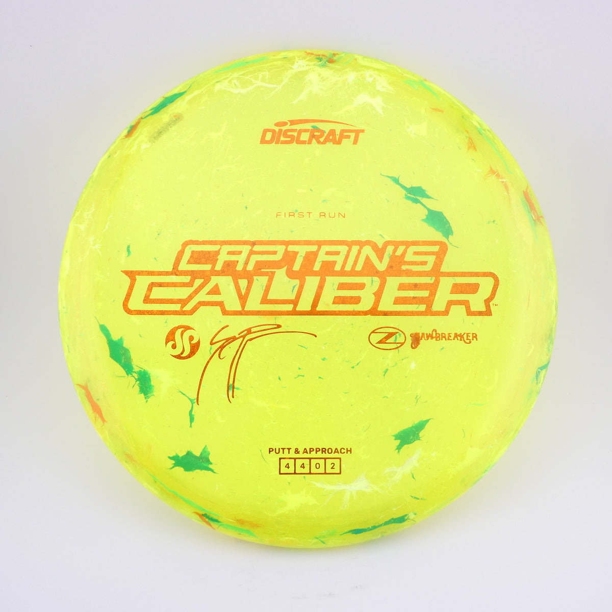 Discraft Seppo Paju First Run Z Jawbreaker Captain’s Caliber 170-176g