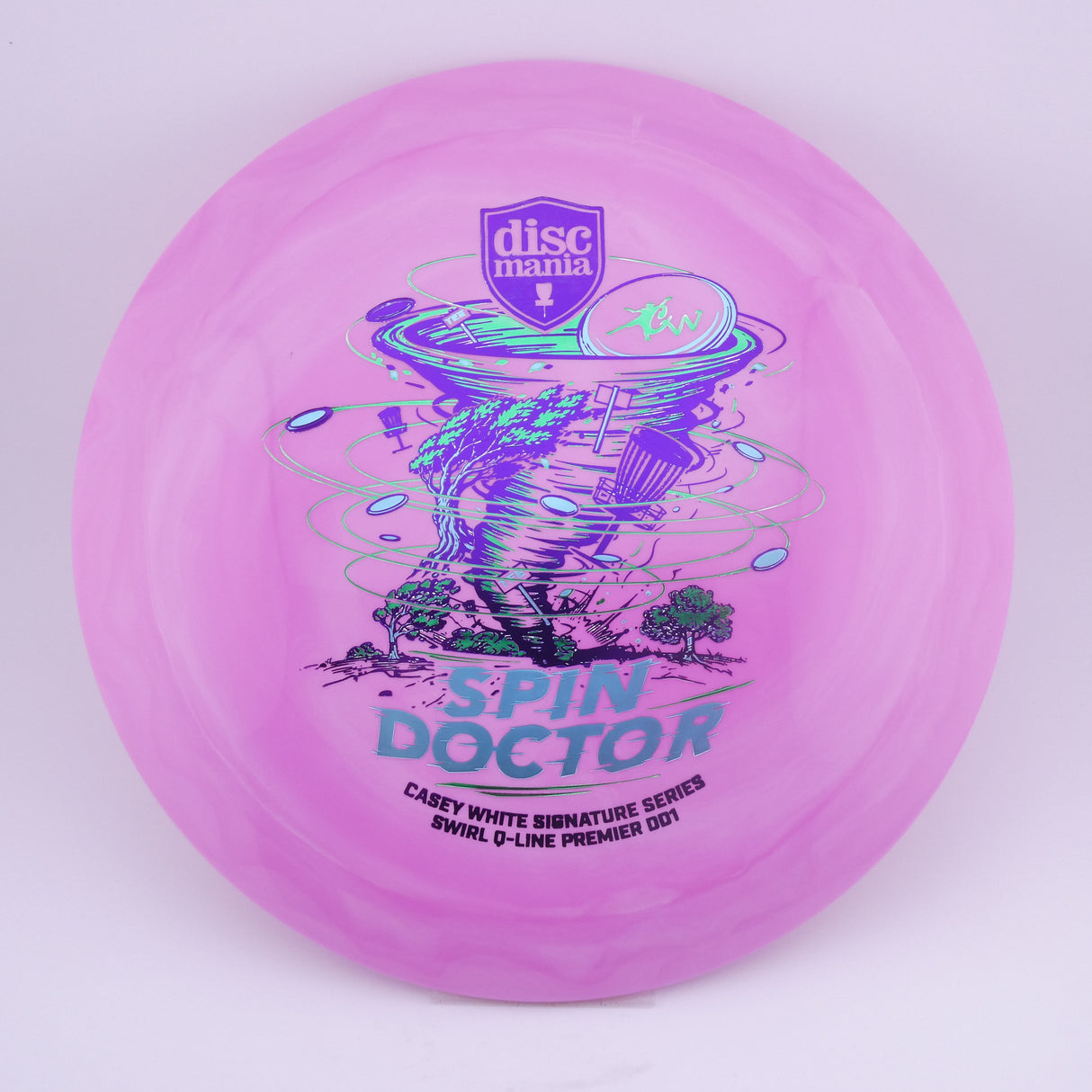 Discmania Swirl Q-Line Premier DD1 – Casey White "Spin Doctor" Signature 173+g