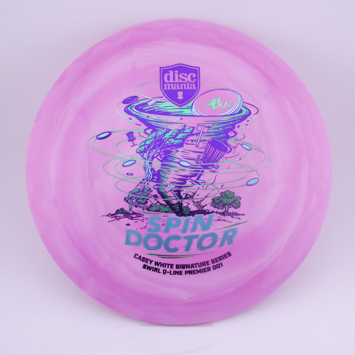 Discmania Swirl Q-Line Premier DD1 – Casey White "Spin Doctor" Signature 173+g