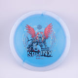 Infinite Discs Sphinx – Anthony Bodanza Signature Halo Metal Flake C-Blend – Blue 160-165g