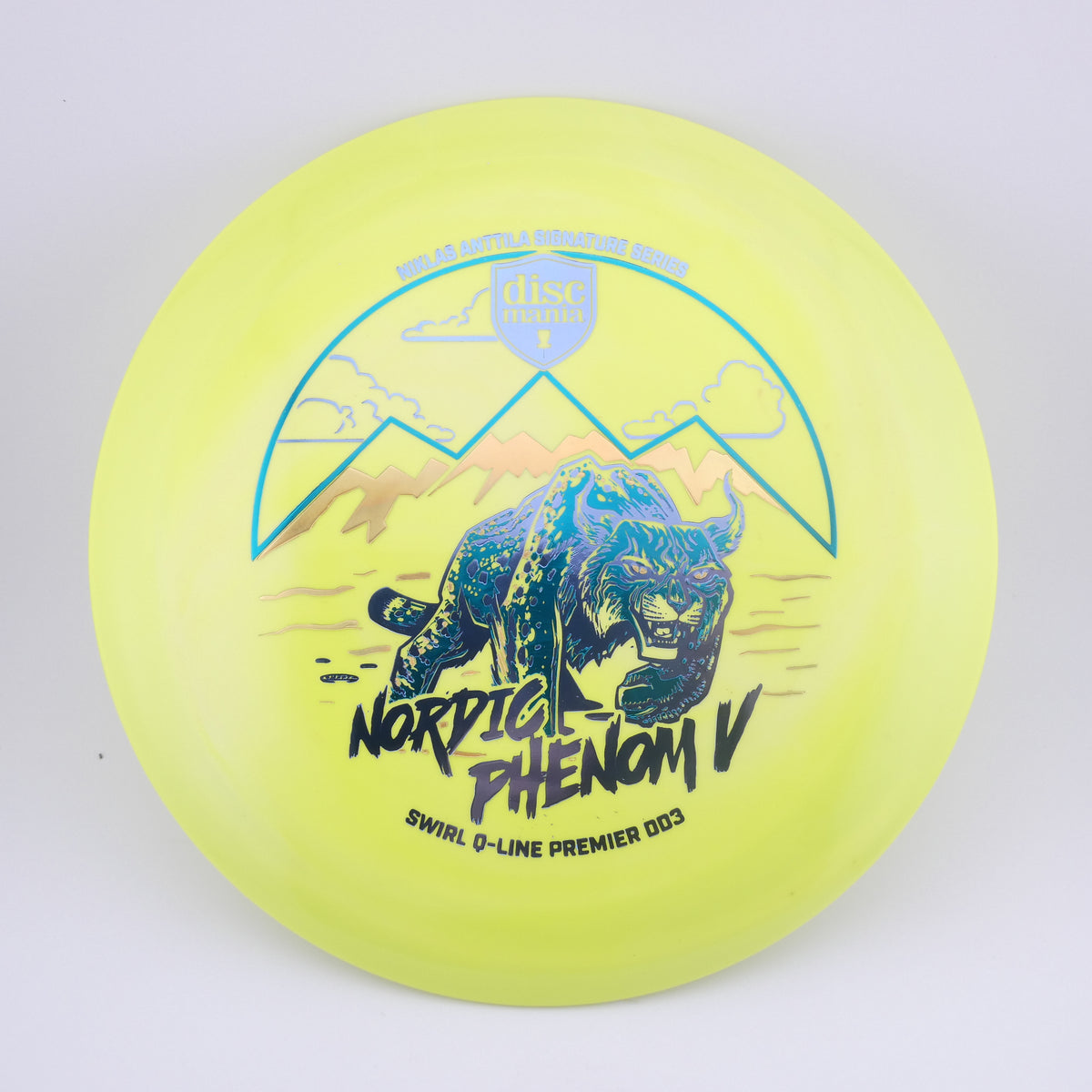 Discmania Nordic Phenom 5 Swirl Q-Line Premier DD3 – Niklas Anttila Signature Series 173+g
