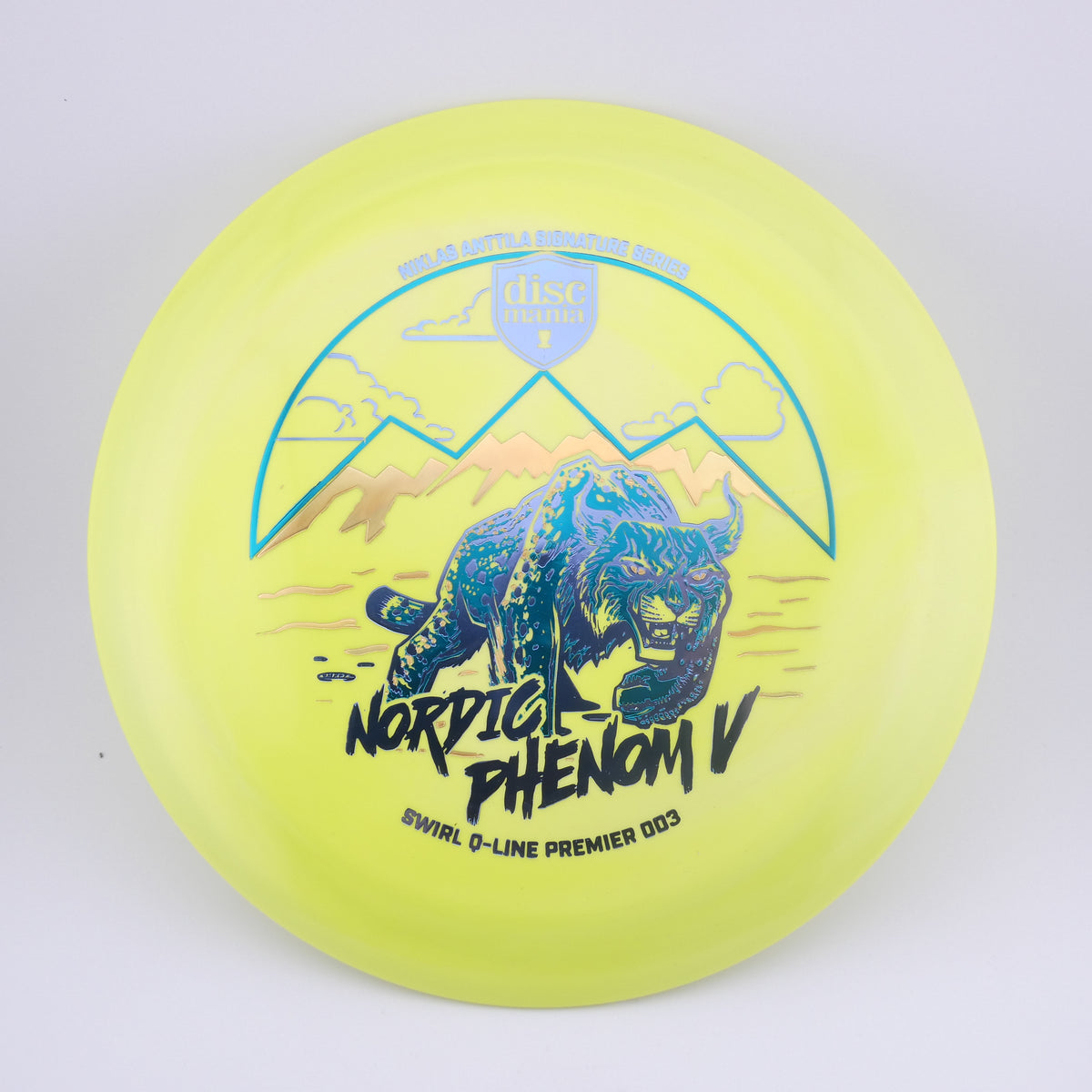 Discmania Nordic Phenom 5 Swirl Q-Line Premier DD3 – Niklas Anttila Signature Series 173+g