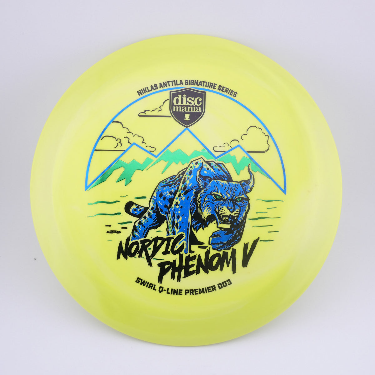 Discmania Nordic Phenom 5 Swirl Q-Line Premier DD3 – Niklas Anttila Signature Series 173+g