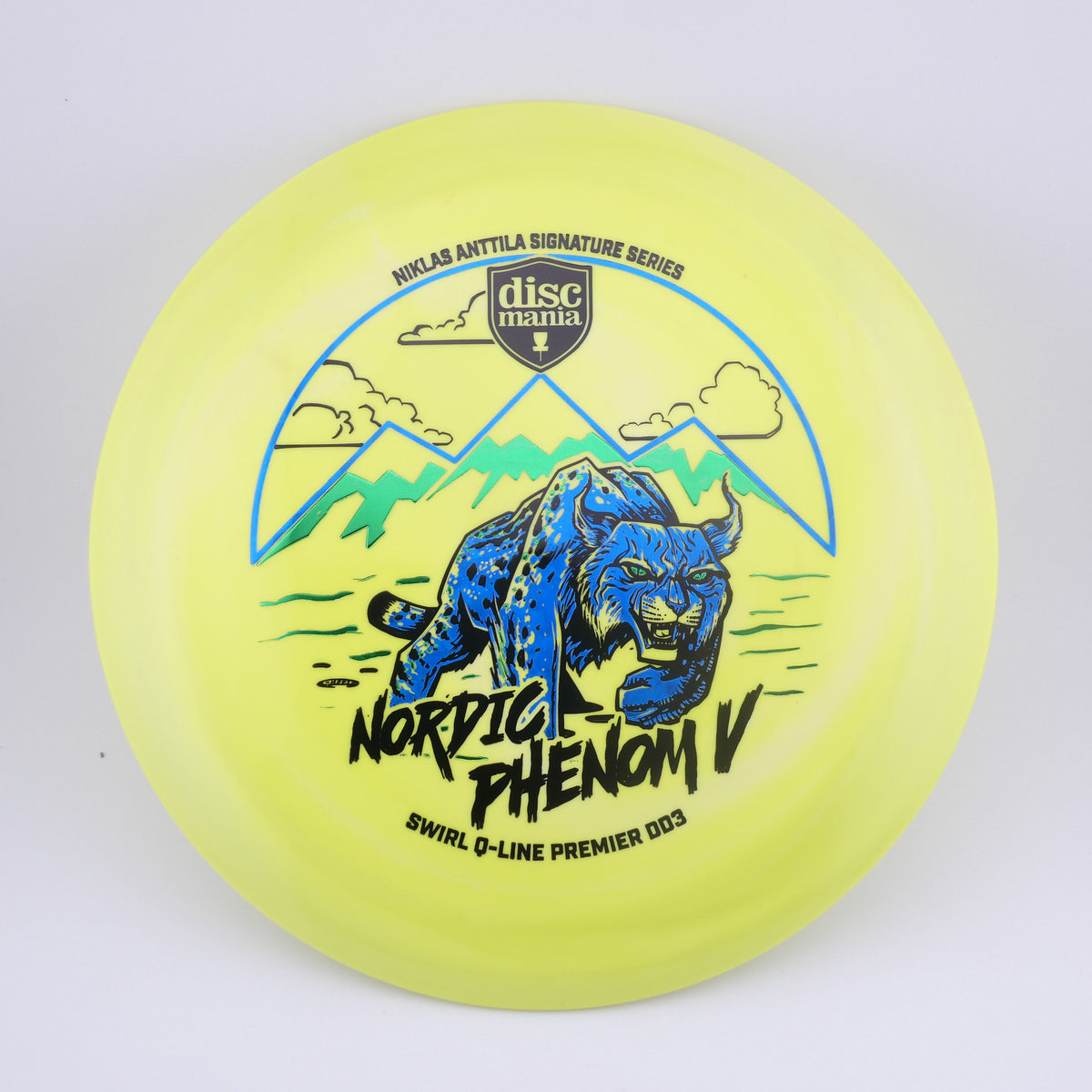 Discmania Nordic Phenom 5 Swirl Q-Line Premier DD3 – Niklas Anttila Signature Series 173+g