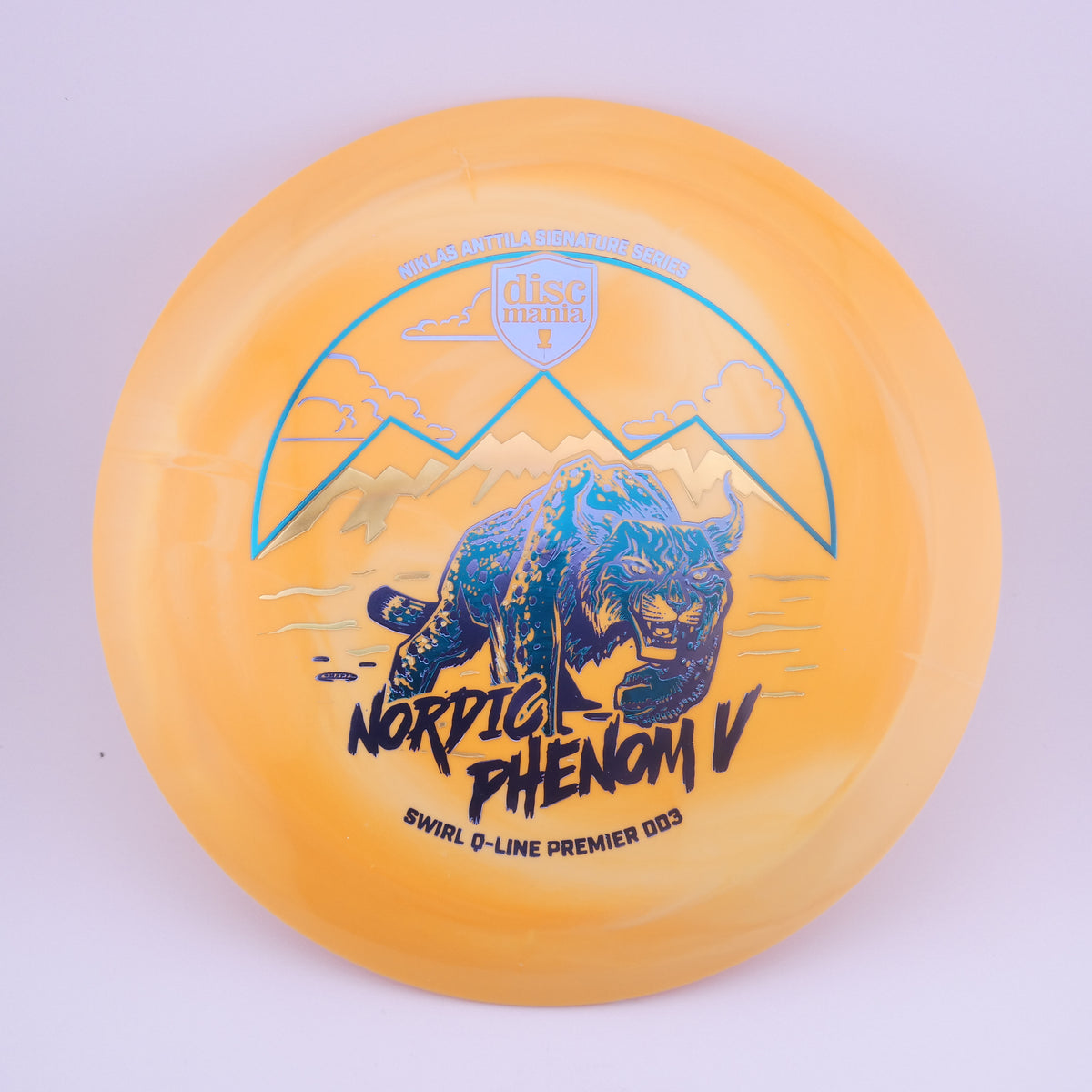 Discmania Nordic Phenom 5 Swirl Q-Line Premier DD3 – Niklas Anttila Signature Series 173+g