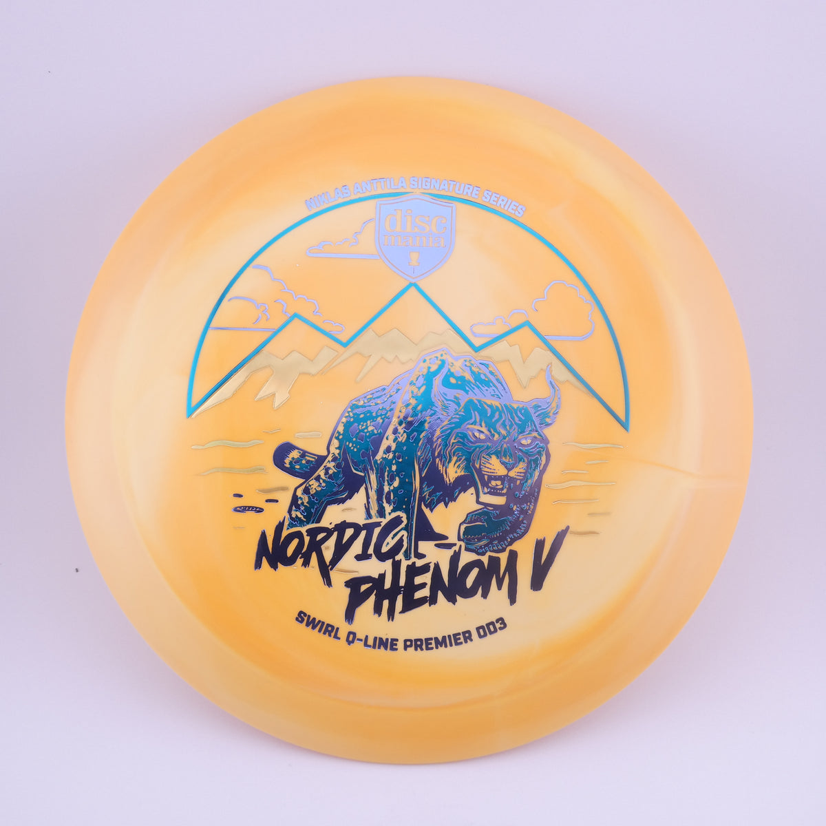 Discmania Nordic Phenom 5 Swirl Q-Line Premier DD3 – Niklas Anttila Signature Series 173+g