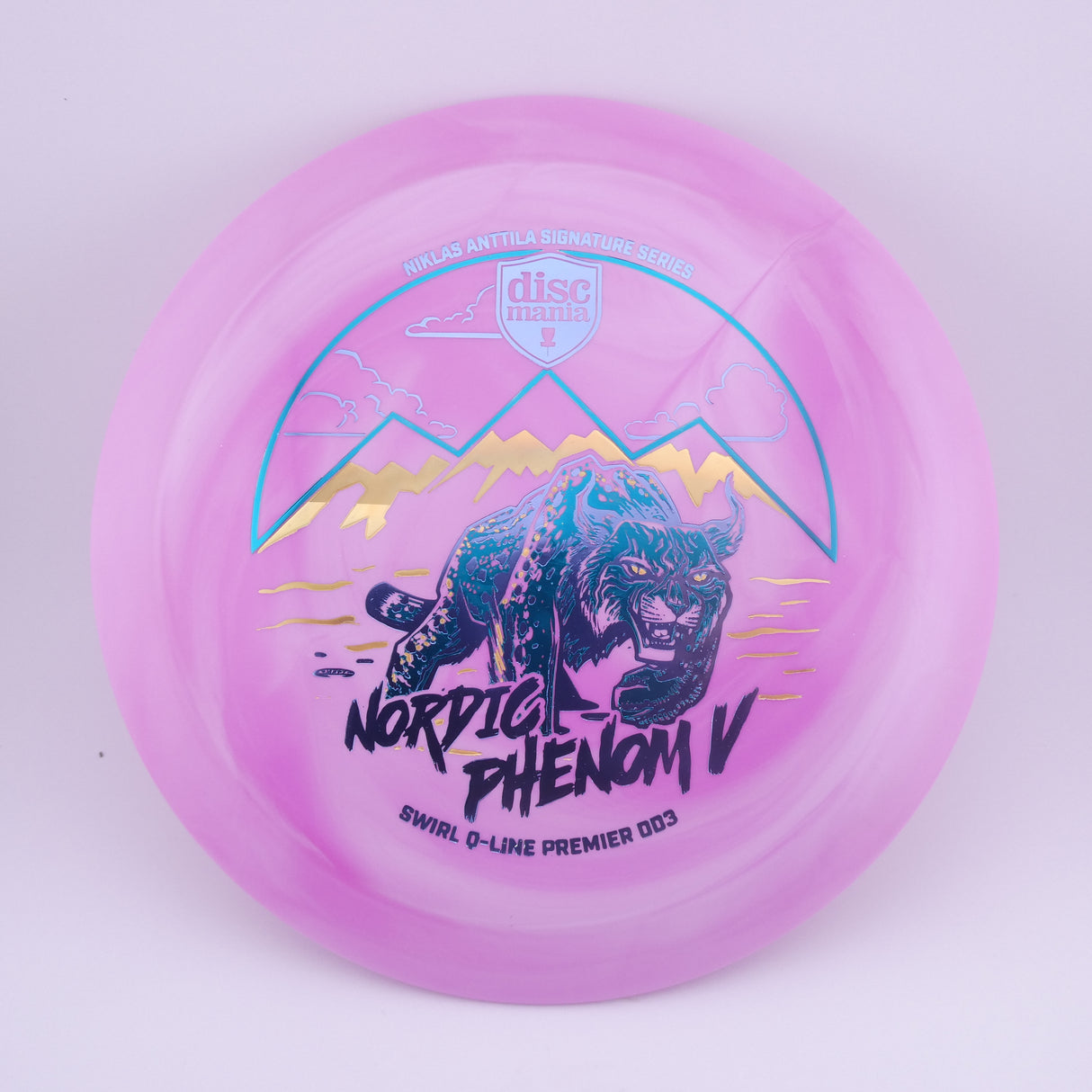 Discmania Nordic Phenom 5 Swirl Q-Line Premier DD3 – Niklas Anttila Signature Series 173+g