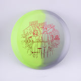 Doomsday Discs Retina Propaganda – Green/Silver "Be Happy, The End is Near" 173-176g