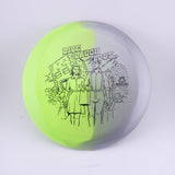 Doomsday Discs Retina Propaganda – Green/Silver "Be Happy, The End is Near" 173-176g